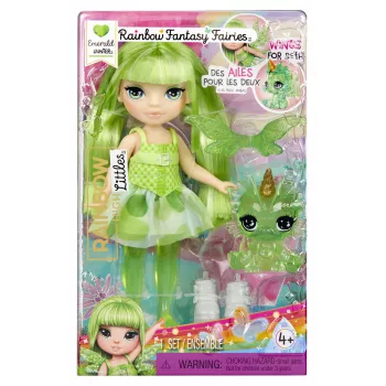 Rainbow High Littles Fantasy Fairies Lėlė – Emerald (Žalia)