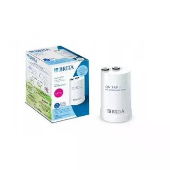 BRITA ON TAP V CU CE2 keičiama kasetė vandens filtrui, 4 pakopų, 600 L talpa, balta