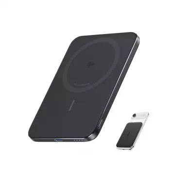ANKER Nano MagGo A1665H11 belaidis magnetinis powerbank 5000 mAh 15 W juodas