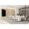 Neomounts FL50-515WH1 Samsung Flip mobilus vežimėlis 55–65 colių ekranams, sukamas, reguliuojamo aukščio, baltas
