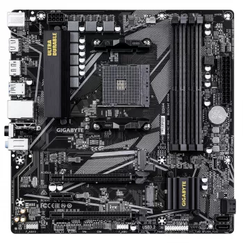 GIGABYTE B550M DS3H AC R2 pagrindinė plokštė – AMD Ryzen 5000, 5+3 VRM, 4733MHz DDR4, PCIe 4.0 M.2, Wi-Fi 5