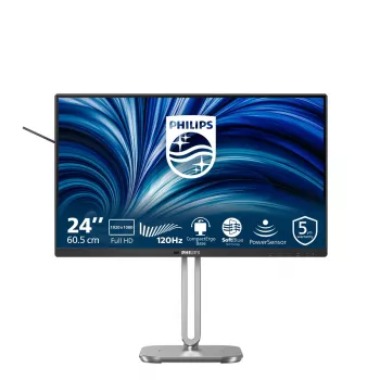 Philips 4000 serijos 24B2N4200/00 monitorius 60,5 cm (23,8 colio) 1920 x 1080 pikselių Full HD LCD pilkas