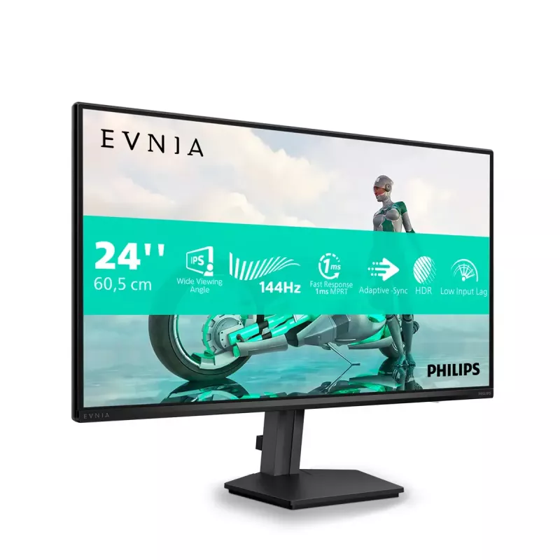 Philips Evnia 3000 24M2N3200NF/00 monitor 60,5 cm (23,8 colio) 1920 x 1080 pikselių Full HD LCD juodas