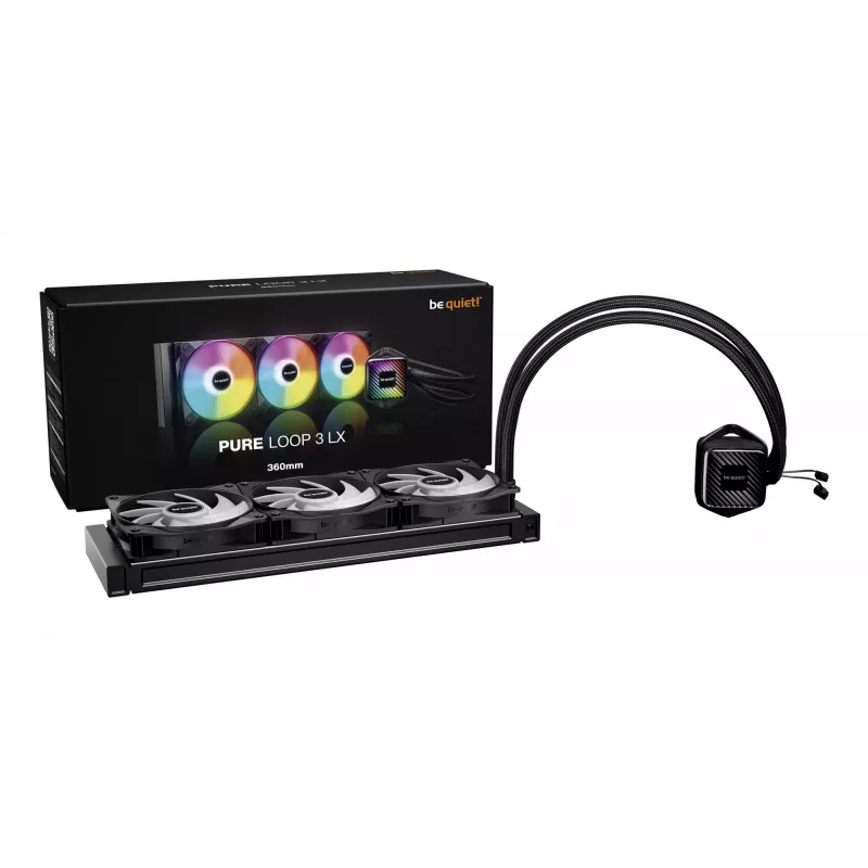 be quiet! PURE LOOP 3 LX 12 cm juodas
