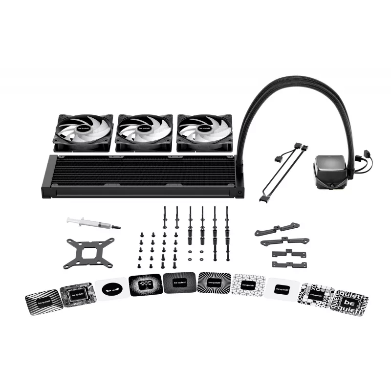 be quiet! PURE LOOP 3 LX 12 cm juodas