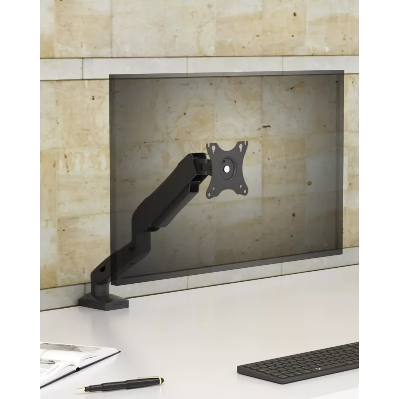 Vieno monitoriaus stovas ICY BOX IB-MS203-T 81,3 cm (32 col.) pilkas, sidabrinis