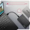 Išorinis diskų dėklas Axagon EE25-XA6C aliuminis USB-C 5Gbps – SATA 6G 2.5 colio SSD/HDD