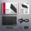 Išorinis diskų dėklas Axagon EE25-XA6C aliuminis USB-C 5Gbps – SATA 6G 2.5 colio SSD/HDD