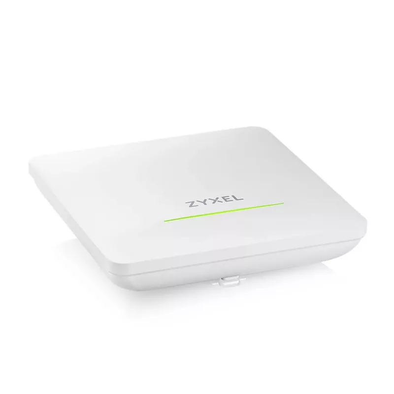 Belaidis prieigos taškas Zyxel NWA90BE — dviejų juostų 2,4/5 GHz, 4324 Mbit/s, PoE, 1x RJ-45, baltas