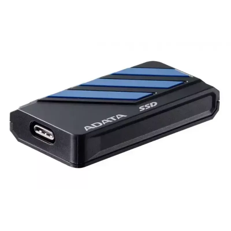 ADATA SC735 1 TB išorinis SSD kaupiklis, USB 3.2 Gen 2 (U3.2C), mėlynas