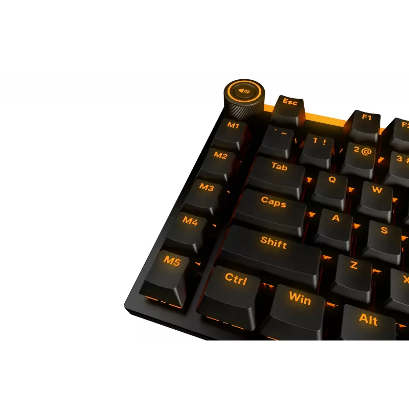 be quiet! Light Mount Silent Linear US ANSI klaviatūra, mechaninė, žaidimų, USB, QWERTY, JAV anglų, juoda