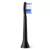 Philips Sensitive HX6052/88 2 vnt. šepetėlių galvutės, juodos, itin minkštos, 3 mėn.