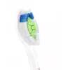 Dantų šepetėlio galvutės Philips HX6062/87 keičiamos 2 vnt., vidutinio kietumo šereliai, baltos