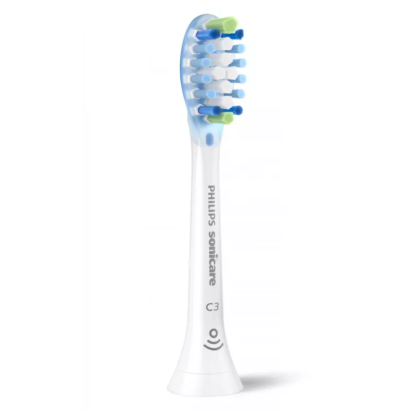 Philips Premium Plaque Defence HX9042/87 2 vnt. šepetėlių galvutės, balta, 3 mėn., vidutinio kietumo
