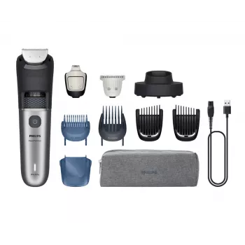 Barzdos kirpimo mašinėlė Philips BT7670/15 – belaidė įkraunama trimmer 0,4 mm–20 mm, 40 žingsnių, USB įkrovimas