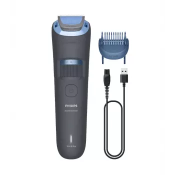 Philips Beard Trimmer 3000 Series BT3617/15 Barzdos kirpimo mašinėlė su užapvalintais antgaliais