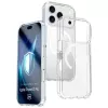 Apsauginis dėklas 3MK Armor MagCase, skirtas Apple iPhone 17 Pro, magnetinis tvirtinimas, permatomas/dūminis