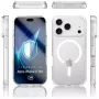 Apsauginis dėklas 3MK Armor MagCase, skirtas Apple iPhone 17 Pro, magnetinis tvirtinimas, permatomas/dūminis