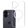 3MK apsauginis dėklas Apple iPhone 17, skaidrus TPU/PU, 6,3 colio (16 cm) ekranui