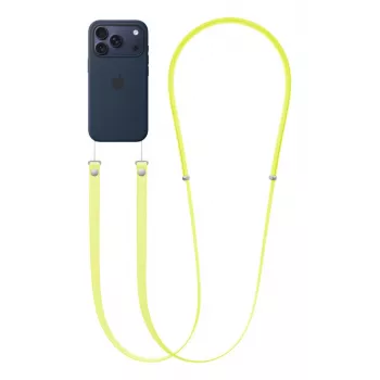 Apple Crossbody Strap neon geltona 2,08 m rPET nerūdijantis plienas