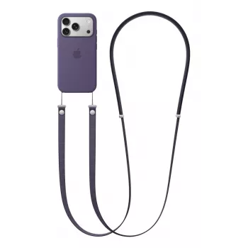 Apple Crossbody Strap MGGJ4ZM/A – Violetinė, perdirbtas rPET ir nerūdijantis plienas, ilgis 2,08 m