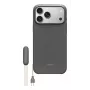 APPLE Beats iPhone 17 Pro Max Dėklas su stovu, MagSafe ir kameros valdymu, granito pilka