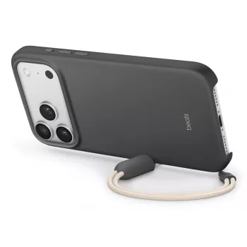 APPLE Beats iPhone 17 Pro Max Dėklas su stovu, MagSafe ir kameros valdymu, granito pilka