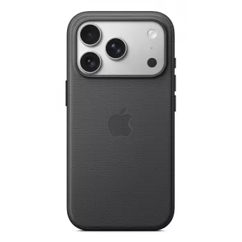 Apple iPhone 17 Pro TechWoven Dėklas su MagSafe Juodas