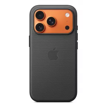 Apple iPhone 17 Pro TechWoven Dėklas su MagSafe Juodas
