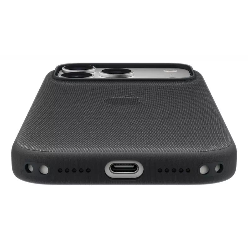 Apple iPhone 17 Pro TechWoven Dėklas su MagSafe Juodas