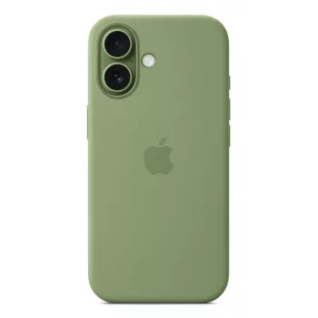 Silicone dėklas Apple iPhone 17 MagSafe Light Moss Green