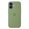 Silicone dėklas Apple iPhone 17 MagSafe Light Moss Green