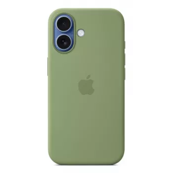 Silicone dėklas Apple iPhone 17 MagSafe Light Moss Green