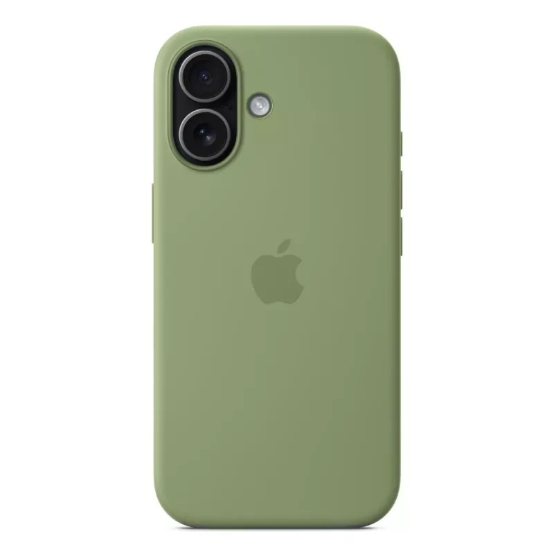 Silicone dėklas Apple iPhone 17 MagSafe Light Moss Green