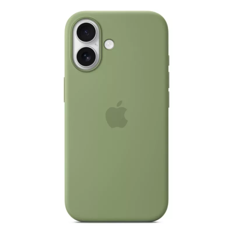 Silicone dėklas Apple iPhone 17 MagSafe Light Moss Green