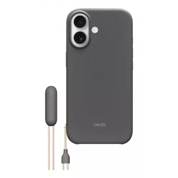 APPLE Beats iPhone 17 - Dėklas su stovu, MagSafe ir kameros valdymu - Granito pilka