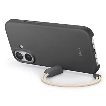 APPLE Beats iPhone 17 - Dėklas su stovu, MagSafe ir kameros valdymu - Granito pilka