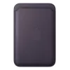 Apple FineWoven piniginė su MagSafe Midnight Purple