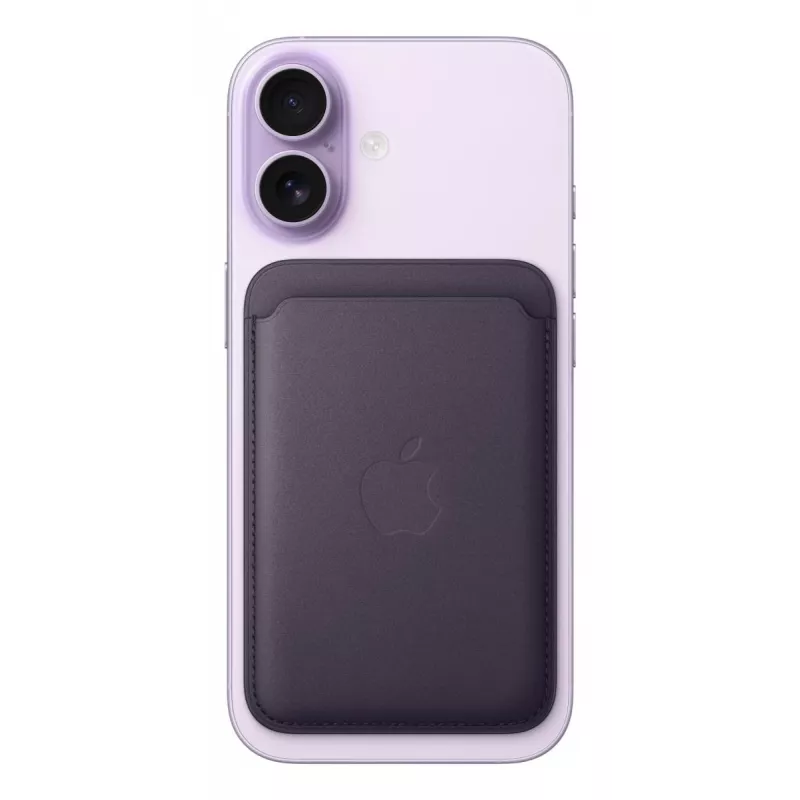 Apple FineWoven piniginė su MagSafe Midnight Purple