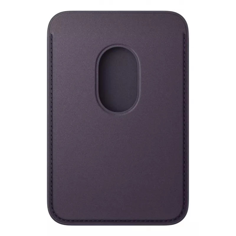 Apple FineWoven piniginė su MagSafe Midnight Purple