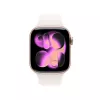 Apple Watch Series 11 GPS 42 mm rožinio aukso aliuminio korpusas su šviesiai rožiniu sportiniu dirželiu S/M