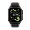 Apple Watch Ultra 3 GPS + Cellular 49mm Juodas Titano Korpusas su Juoda/Anglies Spalvos Trail Loop Dirželiu - M/L