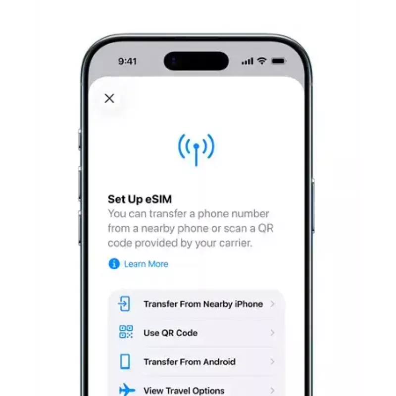 Išmanusis telefonas Apple iPhone Air 6,5 colio 1 TB Baltas
