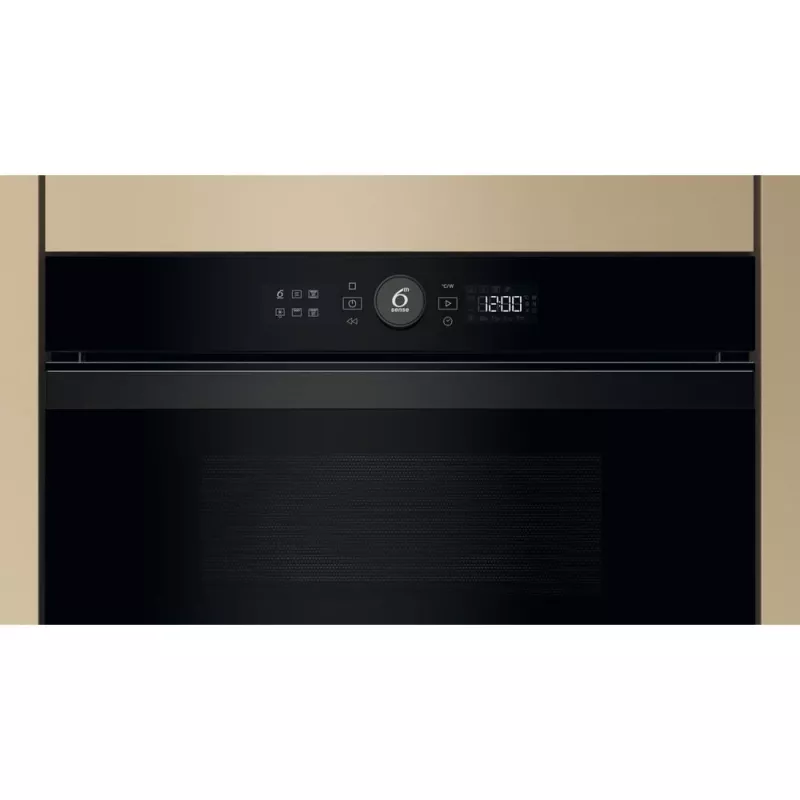 Whirlpool WMD44MB juoda mikrobangų krosnelė su griliu įmontuojama 31 L 1000 W