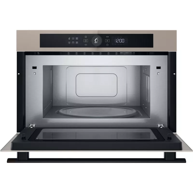 Mikrobangų krosnelė su griliu Whirlpool WMD44ME, įmontuojama, 31 L, 1000 W, smėlio spalvos