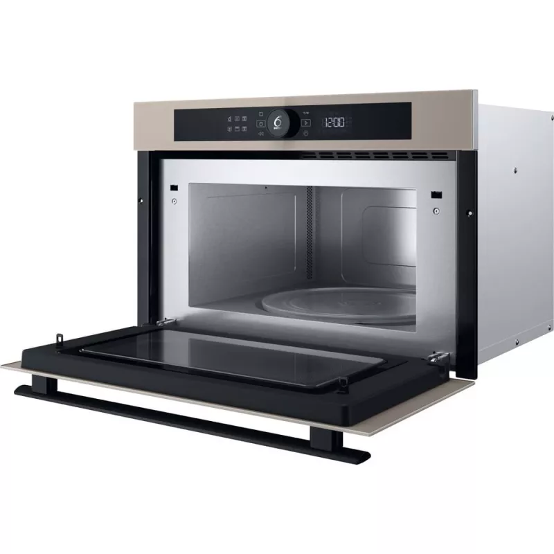 Mikrobangų krosnelė su griliu Whirlpool WMD44ME, įmontuojama, 31 L, 1000 W, smėlio spalvos