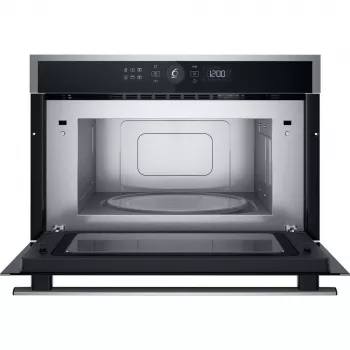 Mikrobangų krosnelė su griliu Whirlpool WMD44MX, įmontuojama, 31 L, 1000 W, nerūdijantis plienas