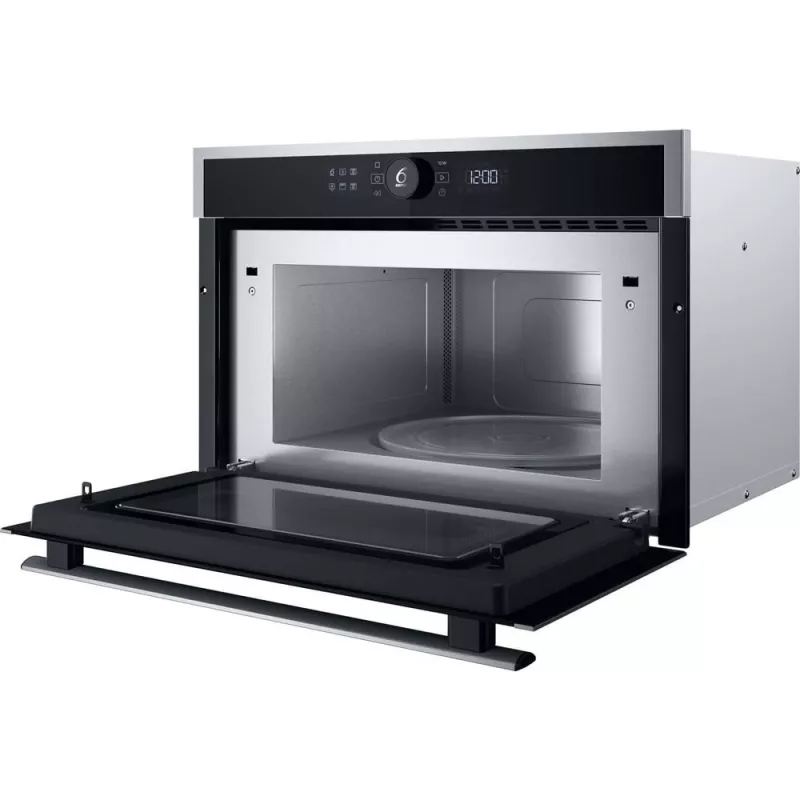 Mikrobangų krosnelė su griliu Whirlpool WMD44MX, įmontuojama, 31 L, 1000 W, nerūdijantis plienas