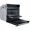 Whirlpool WOI4S8CM1SXA 73 L juodos spalvos nerūdijančio plieno įmontuojama orkaitė
