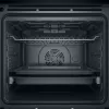 Whirlpool WOI4S8CM1SXA 73 L juodos spalvos nerūdijančio plieno įmontuojama orkaitė